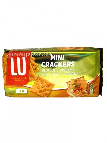 Lu Mini Crackers Olive Oil Oregano