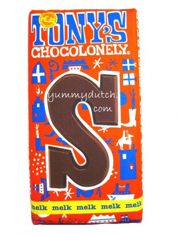 Tonys Chocolonely Milk Chocolate Letter Fair Trade