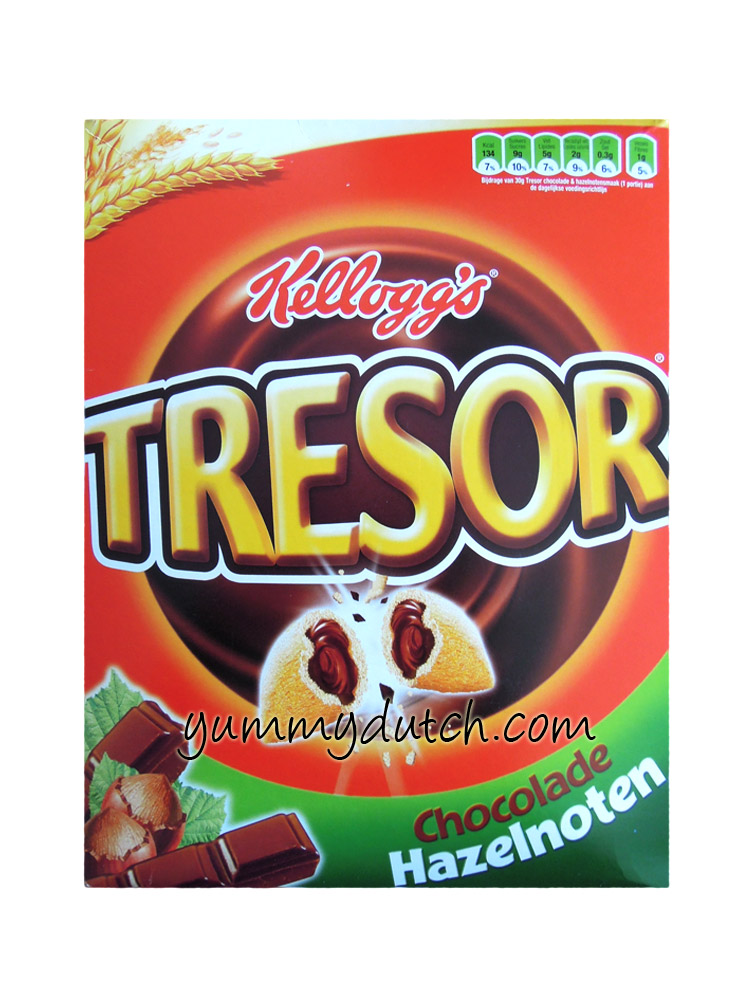Tresor Kellogg's Trésor Snax Cereal Chocolate Hazelnut 120 g :  : Grocery