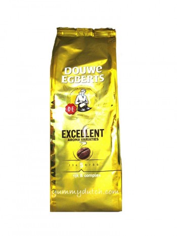 indruk Verrijken Koken Aroma Variaties Excellent Koffiebonen Douwe Egberts | Yummy Dutch