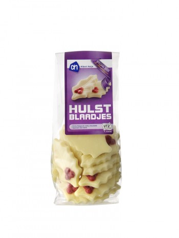 Albert Heijn Holly Leaves White Chocolate