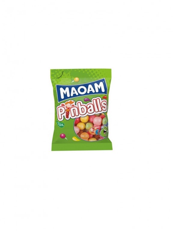 Haribo bonbon Maoam pinballs pomme 150g - Leroydelagourmandise
