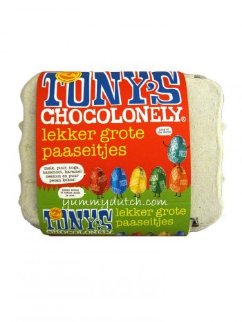 Tonys Chocolonely Fair Trade Chocolate Easter Eggs