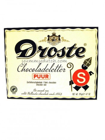 Droste Dark Chocolate Letter