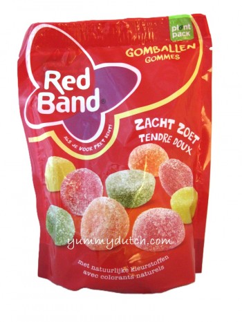 Red Band Fruity Gum Balls