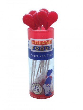 Holland Foodz Heart Lollies Large